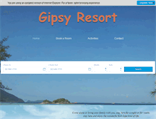 Tablet Screenshot of gipsyresort.com